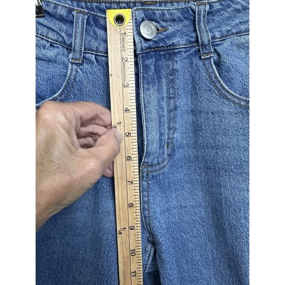 Women’s Denim Barrel Leg Jeans And Now This Sz 6 Tapered Medium Rise Cargo - Picture 10 of 16